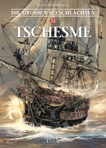 Groen Seeschlachten 023 - Tschesme - 1770