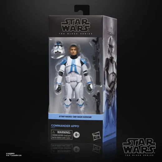 Star Wars: Obi-wan Kenobi Black Series Actionfigur Commander Appo