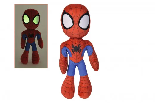 Marvel Plschfigur Glow In The Dark Augen Spider-man