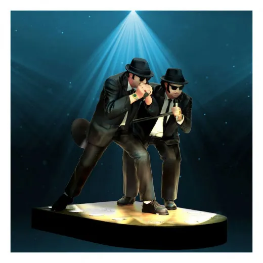 Blues Brothers Statue Jake & Elwood On Stage