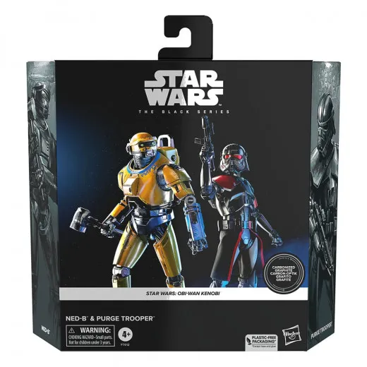 Star Wars: Obi-wan Kenobi Black Series Actionfiguren 2er-pack Ned-b & Purge Trooper Exclusive