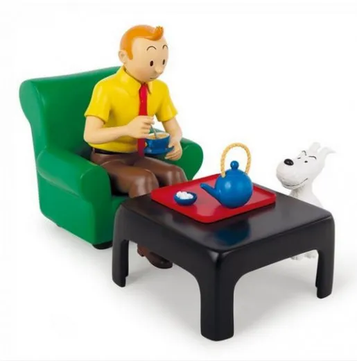 Tim Und Struppi Comicfigur: Tim Und Struppi Teatime