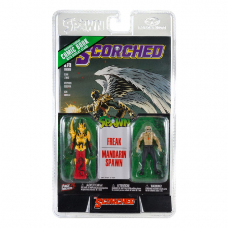 Spawn Actionfiguren & Comic Doppelpacks  Freak & Mandarin Spawn (scorched #13)