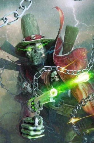 Gunslinger Spawn 004 Variante - Cowboys Und Dinosaurier