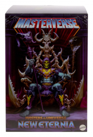 Masters Of The Universe: New Eternia Masterverse Actionfigur Skeletor & Throne