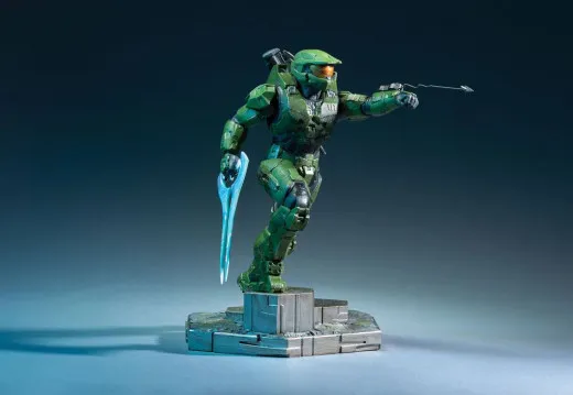 Halo Infinite Pvc Statue Master Chief & Grappleshot