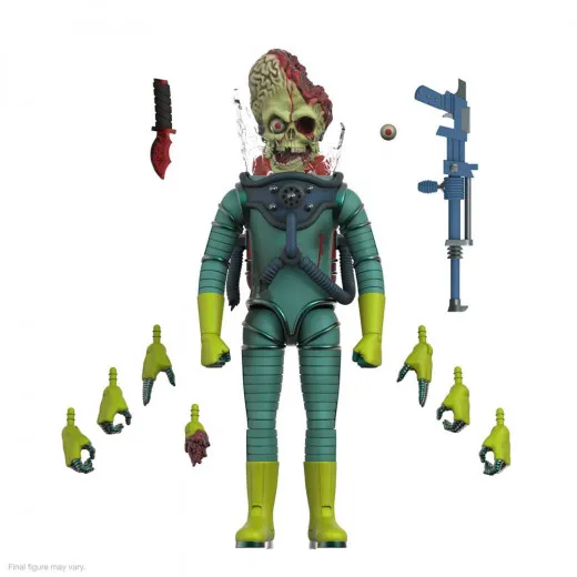 Mars Attacks Ultimates Actionfigur Martian (smashing The Enemy)