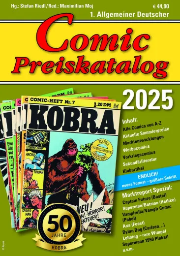 Comic Preiskatalog Sc 2025