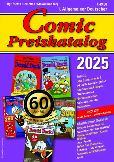 Comic Preiskatalog Hc 2025