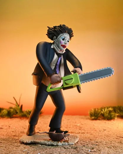 Texas Chainsaw Massacre Toony Terrors Actionfigur 50th Anniversary Pretty Woman Leatherface