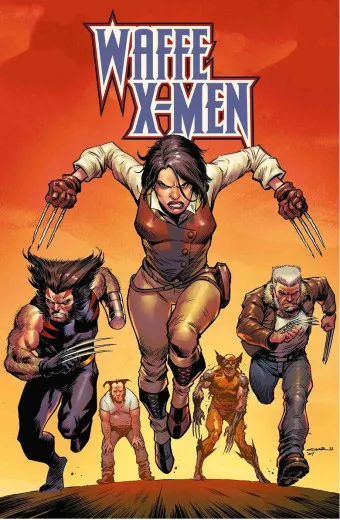 Waffe X-men: Wolverines, Sammeln! Stuttgarter Comic Con Variante