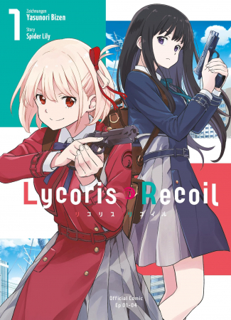 Lycoris Recoil Bundle - Manga + Roman + Acrylfigur