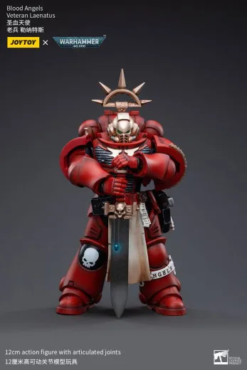 Warhammer 40k Actionfigur 1/18 Blood Angels Veteran Laenatus