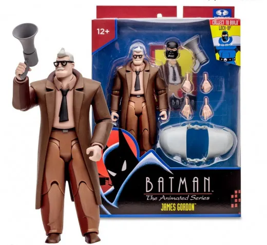 Batman Animated Actionfigur Serie 2 (baf: Lock-up) - James Gordon