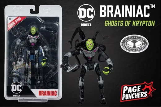 Dc Direct Page Punchers Actionfiguren Brainiac - Platinum