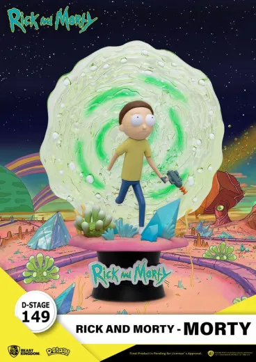 Rick & Morty D-stage Pvc Diorama Morty Und Rick Set