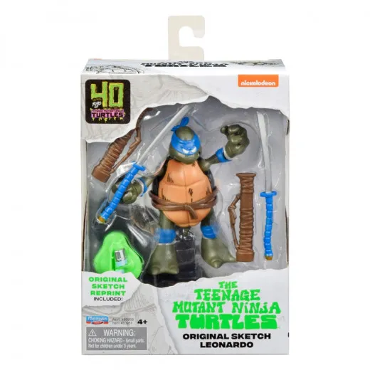 Teenage Mutant Ninja Turtles Actionfiguren 40th Anniversary Actionfigur - Leonardo