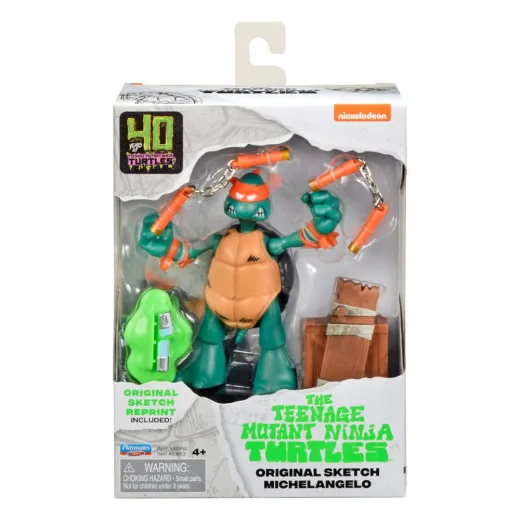 Teenage Mutant Ninja Turtles Actionfiguren 40th Anniversary Actionfigur - Michelangelo