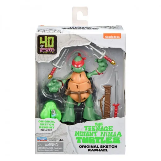 Teenage Mutant Ninja Turtles Actionfiguren 40th Anniversary Actionfigur - Raphael