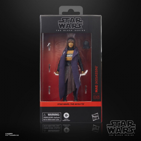 Star Wars: The Acolyte Black Series Actionfigur Mae (assassin)