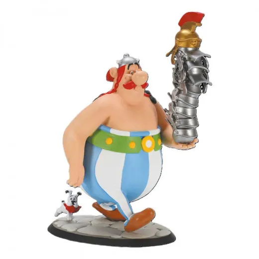 Asterix Figur Obelix Helmstapel Mit Idefix