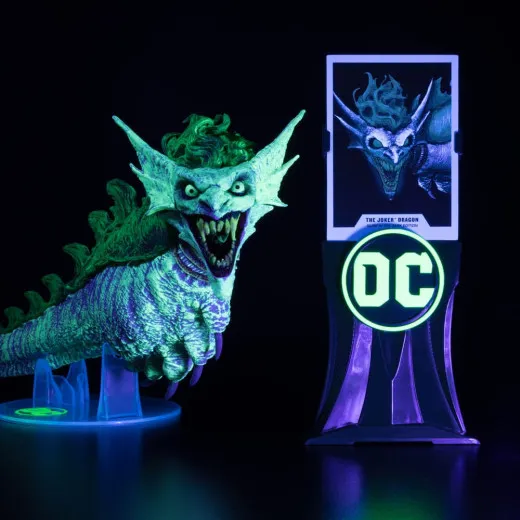 Dark Nights: Metal Dc Multiverse Actionfigur The Joker Dragon Glow In The Dark Edition (gold Label)