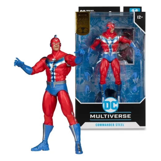 Dc Multiverse Actionfigur Commander Steel (jsa)