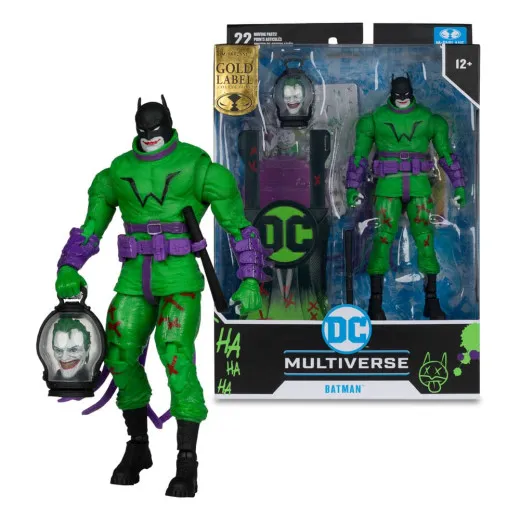 Dc Multiverse Actionfigur Batman (batman: Last Knight On Earth) Jokerized (gold Label) - Armored Batman