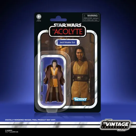 Star Wars: The Acolyte Vintage Collection Actionfigur Jedi Master Sol