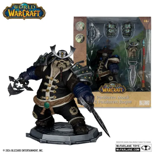 World Of Warcraft Actionfigur Pandaren: Monk / Rogue