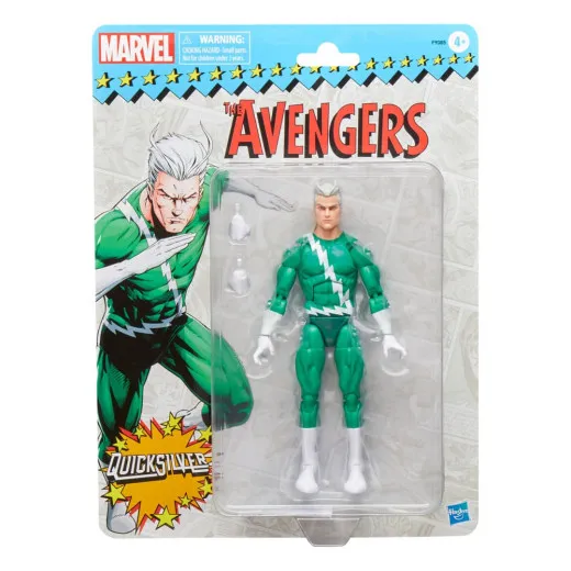 Avengers Marvel Legends Retro Actionfigur Quicksilver