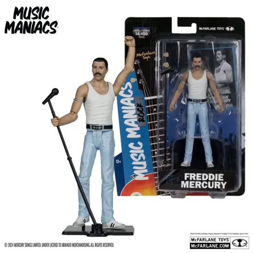 Music Maniacs Rock Actionfigur Freddy Mercury