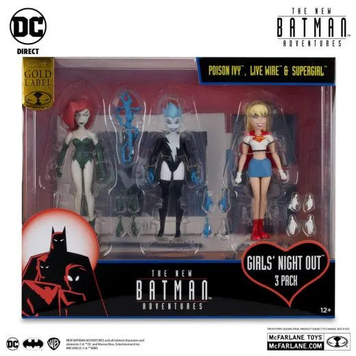 New Batman Adventures Dc Direct Actionfiguren 3er-pack Girls´ Night Out (gold Label)