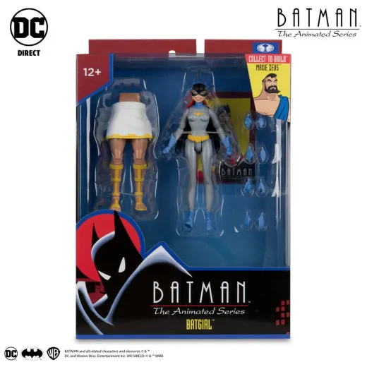 Batman Animated Series Dc Direct Build-a Actionfigur (maxie Zeus) - Batgirl