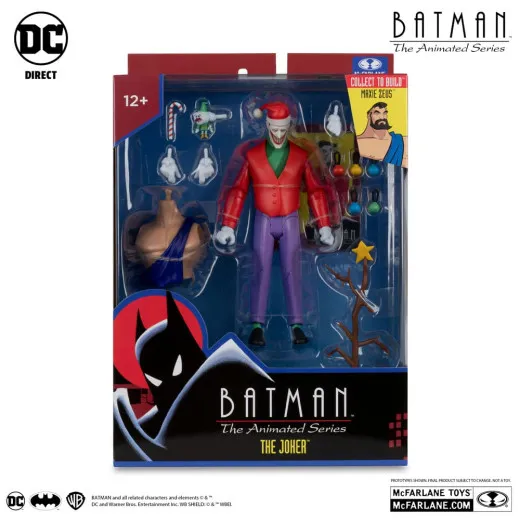 Batman Animated Series Dc Direct Build-a Actionfigur (maxie Zeus) - Christmas With The Joker