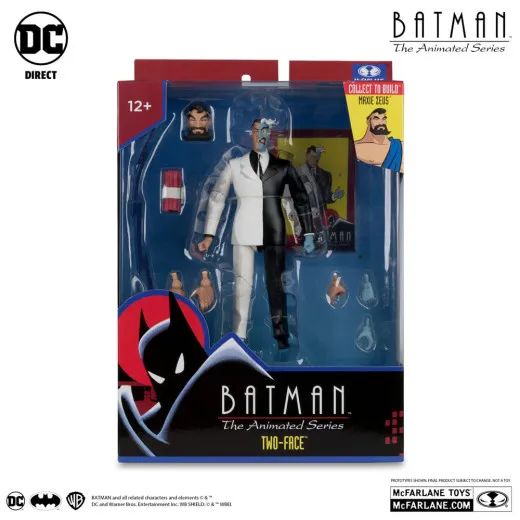 Batman Animated Series Dc Direct Build-a Actionfigur (maxie Zeus) - Two-face