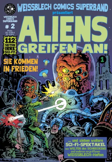 Weissblech Comics Superband 002 - Aliens Greifen An! 1