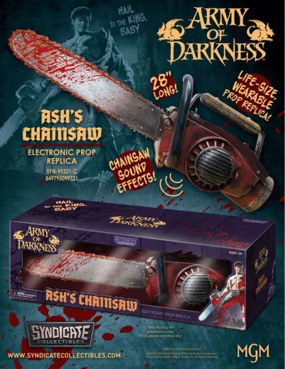 Army Of Darkness Prop Replik 1/1 Ashs Kettensge