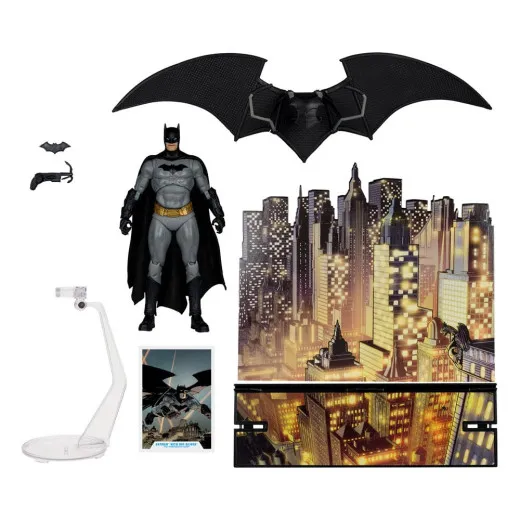 Dc Multiverse Actionfigur Batman With Bat-glider (the Thirteenth Hour) (gold Label)