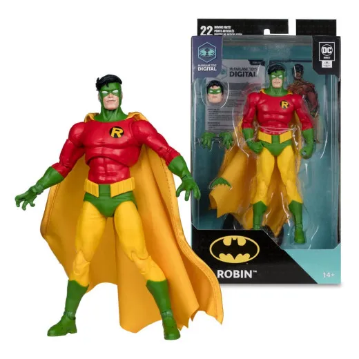 Dc Direct Mcfarlane Toys Digital Actionfigur Robin Of Earth-2 (crisis On Infinite Earths)