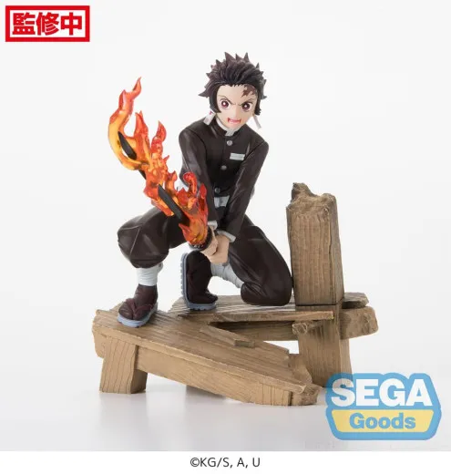 Demon Slayer: Kimetsu No Yaiba Xross Link Anime Pvc Statue Tanjiro Kamado -swordsmith Village Arc