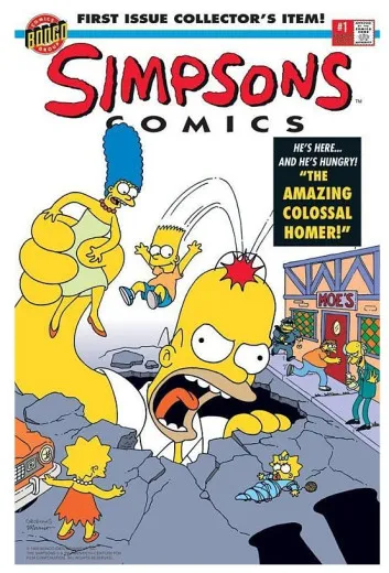 Simpsons Comics Deluxe 001