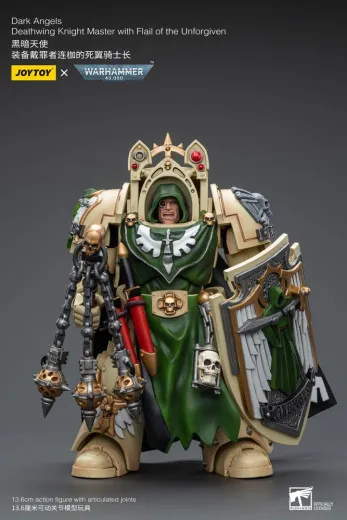 Warhammer 40k Actionfigur 1/18 Dark Angels Deathwing Knight Master With Flail Of The Unforgiven