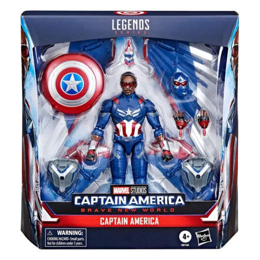 Captain America: Brave New World Marvel Legends Actionfigur Captain America