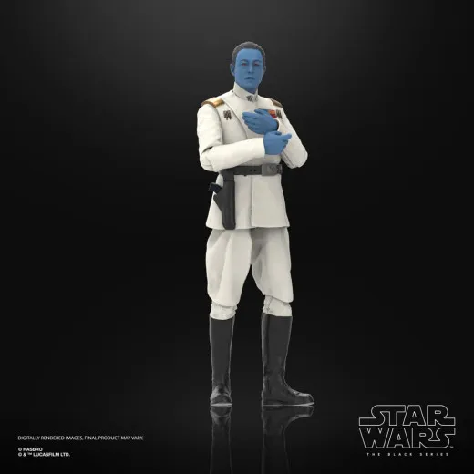 Star Wars: Ahsoka Black Series Actionfigur Grand Admiral Thrawn