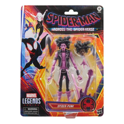 Spider-man: Across The Spider-verse Marvel Legends Actionfigur Spider-punk