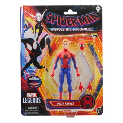 Spider-man: Across The Spider-verse Marvel Legends Actionfigur Peter Parker