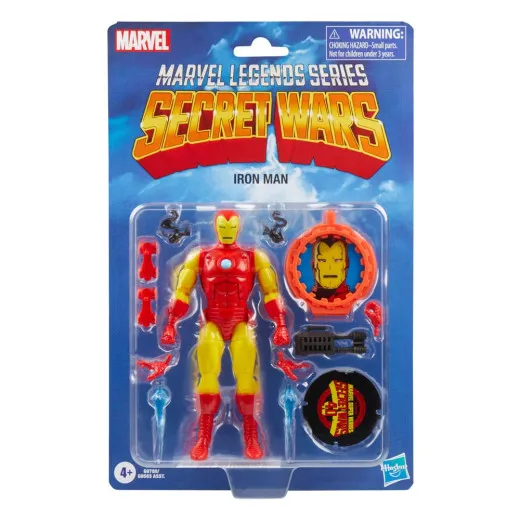 Secret Wars Marvel Legends Retro Actionfigur Iron Man