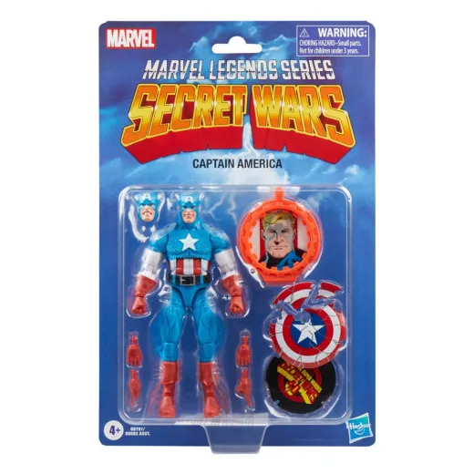 Secret Wars Marvel Legends Retro Actionfigur Captain America