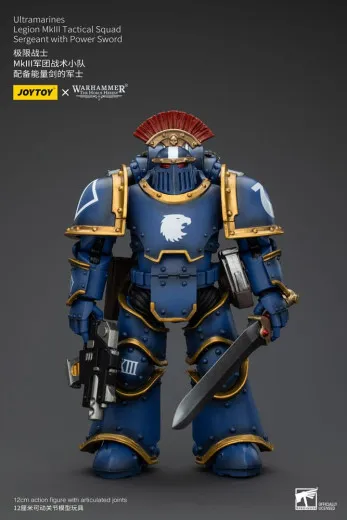 Warhammer The Horus Heresy Actionfigur 1/18 Ultramarines Legion Mkiii Tactical Squad Sergeant With Power Sword